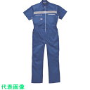AUTO−BI 半袖つなぎ服1030−002マリンブルー−5L (品番:1030-002-5L)(注番1368458)・(送料別途見積り,法人・事業所限定,取寄...