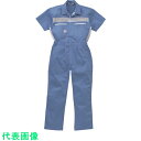 AUTO−BI 半袖つなぎ服1035−004スカイブルー−4L (品番:1035-004-4L)(注番1368713)・(送料別途見積り,法人・事業所限定,取寄...