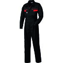AUTO-BI つなぎ服1180-006ブラック-5L (品番:1180-006-5L)(注番1371054)・(送料別途見積り,法人・事業所限定,取寄)