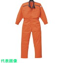 AUTO−BI つなぎ服 (防炎)5102−003オレンジ−4L (品番:5102-003-4L)(注番1371310)・(送料別途見積り,法人・事業所限定,取...