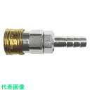 ヤマト 金属カップリング BLY-Cシリーズ カラーカップリングソケット(ホース取付用) イエロー 10個入 相手側ホースインチサイズ(インチ)1/4 (品番:...