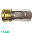 ヤマト 金属カップリング BLY-Cシリーズ カラーカップリングソケット(おねじ取付用) イエロー 10個入 相手側取付サイズR3/8 (品番:BLY23-SF...