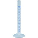 TRUSCO メスシリンダー 10ml 青目盛付 PP製 (品番:MS10)(注番1372205)