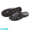TKG 紳士用 健康サンダル 黒 M (品番:SSV2901)(注番1375610)・(送料別途見積り,法人・事業所限定,取寄)