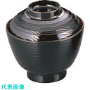 TKG メラミン木目小丸椀 黒内朱 758M-BR 身 (品番:RWV2801)(注番1378717)・(送料別途見積り,法人・事業所限定,取寄)