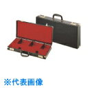 TKG レザー張り庖丁ケース(ダイヤル式) 洋食用 黒 8丁入 (品番:AHU15)(注番1383031)・(送料別途見積り,法人・事業所限定,取寄)