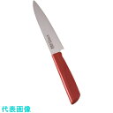 TKG カラーセレクト ペティーナイフ(両刃) 3011-RD 12cm レッド (品番:AKL2801)(注番1384782)・(送料別途見積り,法人・事業所...