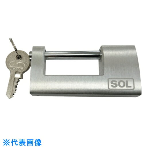 SOL No.5700 アルミ倉庫錠 同一鍵定番 80mm (品番:5700-80SD)(注番1386833) SOL No.5700 アルミ倉庫錠 同一鍵定番 80mm (品番:5700-80SD)(注番1386833)