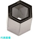 TKG SA18-8本職用厚口抜型 亀甲 (3ヶ入) (品番:BNK06018)(注番1389468)・(送料別途見積り,法人・事業所限定,取寄)
