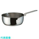 TKG SA18-10共柄三層鋼雪平鍋(目盛付) 22cm (品番:AYK52022)(注番1389517)・(送料別途見積り,法人・事業所限定,取寄)