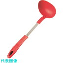TKG 耐熱抗菌お玉 大 赤 (品番:BOT4801)(注番1392636)・(送料別途見積り,法人・事業所限定,取寄)