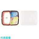 TKG ワンウェイ 耐熱お弁当容器 T-24 三彩(蓋付・50セット入) (品番:XAZ3501)(注番1392968)・(送料別途見積り,法人・事業所限定,取...