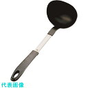 TKG 耐熱抗菌お玉 大 黒 (品番:BOT4803)(注番1395847)・(送料別途見積り,法人・事業所限定,取寄)