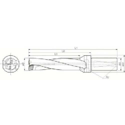 京セラ　マジックドリル　DRZ型用ホルダ　加工深さ4×DC （品番:S25-DRZ1768-06）（注番1423924）・（送料別途見積り,法人・事業所限定,取寄）