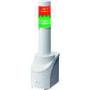 パトライト　ネットワーク監視表示灯　色：赤緑 （品番:NHP-2FB2-RG）（注番1459845）・（送料別途見積り,法人・事業所限定,取寄）