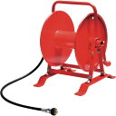 スーパー工業 ホースリール 横置型 40m巻 (品番:04000072)(注番1475820)