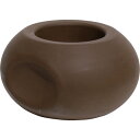 □スイコー ariEtta アートプランター CoCColo ブラウン (品番:OL-CO-BR)(注番1475990)・(送料別途見積り,法人・事業所限定)【...