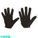 おたふく フーバー シンセティックレザーグローブ インサイドベルトモデル ブラック L (品番:FB-64-BK-L)(注番1476203)