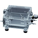 サンプラ アクリル真空デシケーター(ドレンバルブ付) UB-D型 (品番:16532)(注番1494438)・(送料別途見積り,法人・事業所限定,直送)