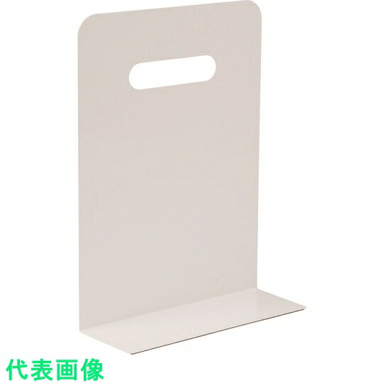 LIHIT　ブックエンド・ハイタイプ（マグネット付）白 （品番:A7351-0）（注番1494690）