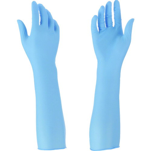 アンセル　耐薬品ニトリルゴム使い捨て手袋　マイクロフレックス　93-243　Sサイズ　（100枚入） （品番:93-243-7）（注番1497629）