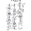 ツルミ 羽根車(50Hz用) (品番:801-021K9317-9)(注番1522085)・(送料別途見積り,法人・事業所限定,直送)(4)