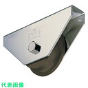 ヨコヅナ S45C重量戸車 ワイドタイプ 200mm トロ (品番:JGMW2007)(注番1523907)・(法人・事業所限定,直送元)