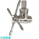 いけうち タンク洗浄ノズル JAシリーズ ステンレス鋼304製 ネジ1/2メス Φ1.8 ノズル4個付 全面360°タイプ (品番:1/2FJA3-4S(1.8...