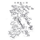 ツルミ 羽根車(50Hz用) (品番:801-02142614-9)(注番1538865)・(送料別途見積り,法人・事業所限定,直送)(4)