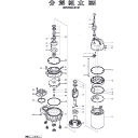 ツルミ 羽根車(50Hz用) (品番:801-02100828-9)(注番1542445)・(送料別途見積り,法人・事業所限定,直送)(4)