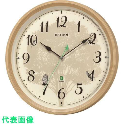 RHYTHM リズム 電波 壁掛け時計 日本野鳥の会共同開発 鳥の声報時機能付き 連続秒針 ブラウン φ324x60.5 (品番:8MN409SR06)(注番1578327)・(送料別途見積り,法人・事業所限定,取寄) RHYTHM リズム 電波 壁掛け時計 日本野鳥の会共同開発 鳥の声報時機能付き 連続秒針 ブラウン φ324x60.5 (品番:8MN409SR06)(注番1578327)・(送料別途見積り,法人・事業所限定,取寄)