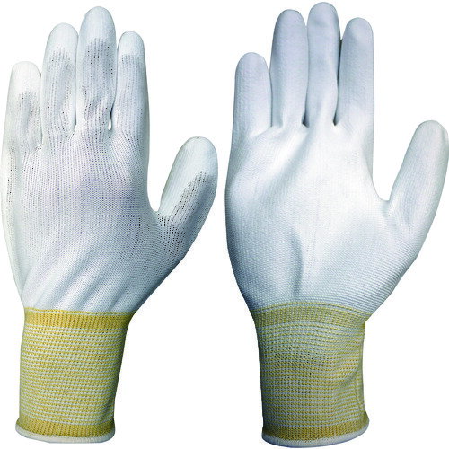 富士グローブ　ウレタン背抜き手袋　ウレタンコート　10双組　BD-405　LL （品番:7075）（注番1584398）