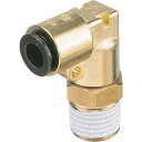 チヨダ チューブ継手 フジメイルエルボ(金属) 6mm M5×0.8 (品番:6-M5ML)(注番1588192)