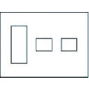 Panasonic ワイド21コンセントP5コ用(3+1+1 (品番:WTF8075W)(注番1594021)・(送料別途見積り,法人・事業所限定,取寄)