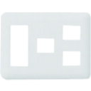 Panasonic ワイド21コンセントP6コ用(3+1+2 (品番:WTF7076F)(注番1594081)・(送料別途見積り,法人・事業所限定,取寄)