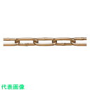 ■水本 【要長さ指定】黄銅チェーン BR-6 長さ・リンク数指定カット 15.1〜16m (品番:BR-6-16C)(注番1600145)・(法人・事業所限定,...