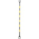 TRUSCO アルミガードバー イエローブラック 長さ2M (品番:TGBAL-YB20)(注番1602622)・(送料別途見積り,法人・事業所限定)【大型】
