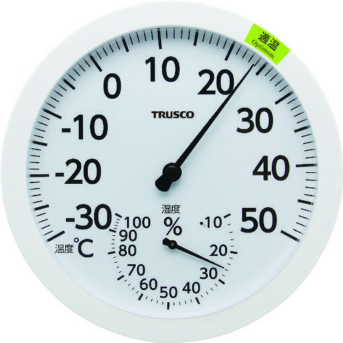 TRUSCO　アナログ温湿度計 （品番:AT-160）（注番1606372）
