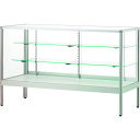 ハヤノ フォルティッシュ 平ケース シルバー プッシュ錠付 (品番:R15450S-P)(注番1609004)・(送料別途見積り,法人・事業所限定)【大型】