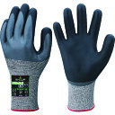 SHOWA 耐切創手袋 NO576 デュラコイル576 グレー Lサイズ (品番:NO576-L)(注番1609730)