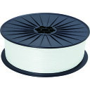 TRUSCO ドローン用パイロットロープ PP4mm 長さ500m ボビン巻き ホワイト (品番:D-ROPE4500-W)(注番1612268)