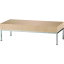 TRUSCO　木製テーブル　ステンレス脚　天板ナチュラル （品番:MAV1210-NA）（注番1613161）・（法人・事業所限定,直送元）