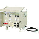 NICHIDO 屋外型降圧トランス 過負荷漏電保護兼用ブレーカー付 5KVA (品番:STB-EK5KW)(注番1622094)・(法人・事業所限定,直送元)