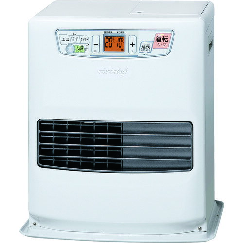トヨトミ　石油ファンヒーター 〔品番:LC-S330(W)〕[1625583]「送料別途見積り,法人・事業所限定,取寄」
