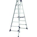 □PiCa 四脚アジャスト式専用脚立かるノビSCL型 7〜8尺 (品番:SCL-240A)(注番1625796)・(法人・事業所限定,直送元)