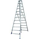 □PiCa 四脚アジャスト式専用脚立かるノビSCL型 11〜12尺 (品番:SCL-360A)(注番1627417)・(法人・事業所限定,直送元)