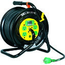 NICHIDO 電工ドラム マジックリール 漏電保護専用ブレーカ付 30m (品番:Z-EB34)(注番1645129)