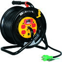 NICHIDO 電工ドラム マジックリール 過負荷漏電保護兼用ブレーカ付 30m (品番:Z-EK34)(注番1645137)