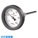 佐藤 バイメタル式温度計BM-T-75P 0~150℃ 50L(2092-00) (品番:BM-T-75P-7)(注番1664290)