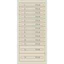 Vidmar ファインキャビネットFC-300R-IV(塗装色:アイボリー) (品番:FC-300R-IV)(注番1672408)・(法人・事業所限定,直送元)